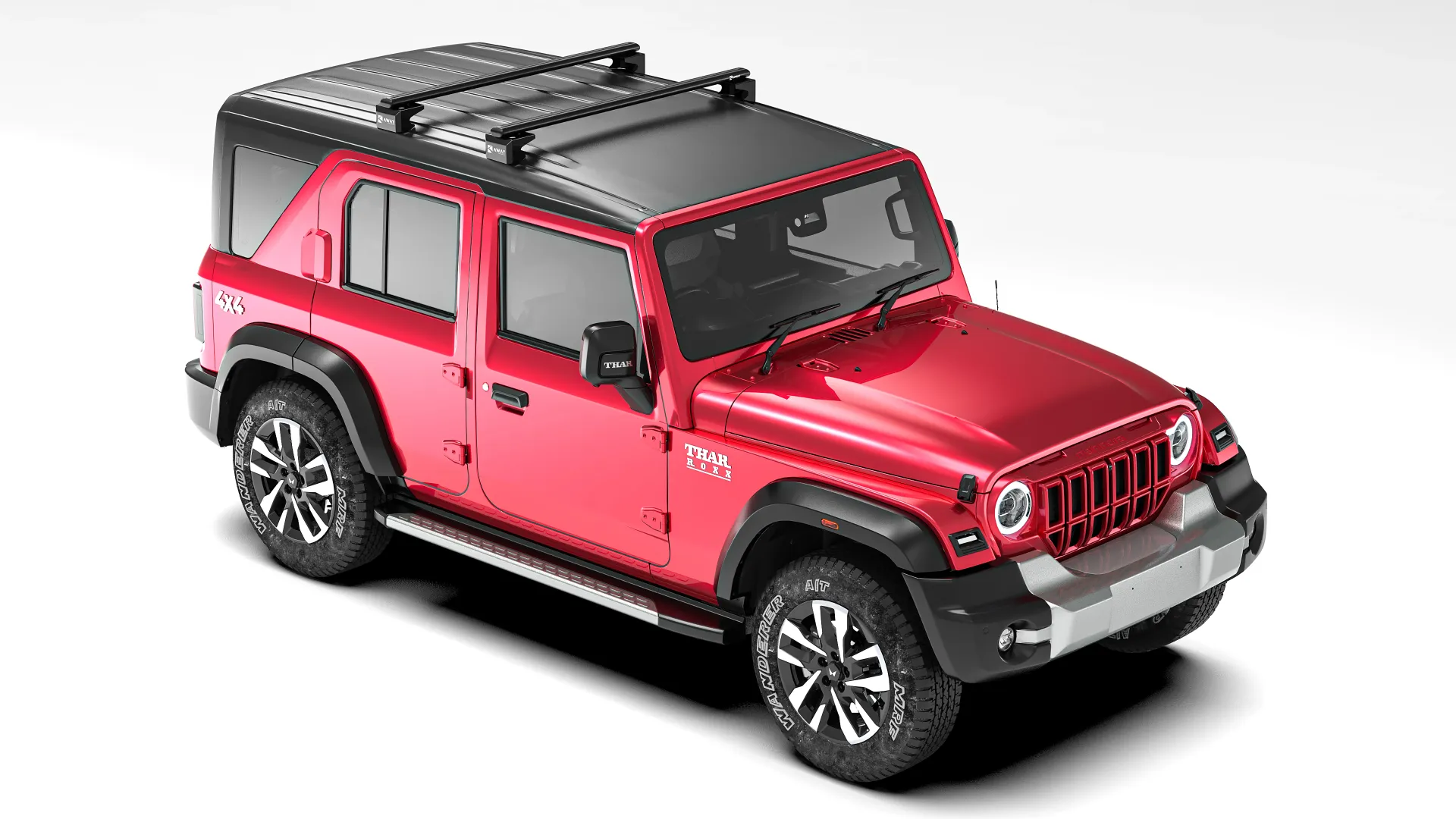 AWAY Roof Rack on Thar Roxx
